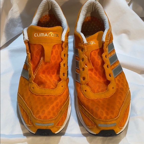 adidas climacool orange shoes